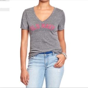 New Old Navy Women’s Logo V-Neck T-Shirt - XSmall